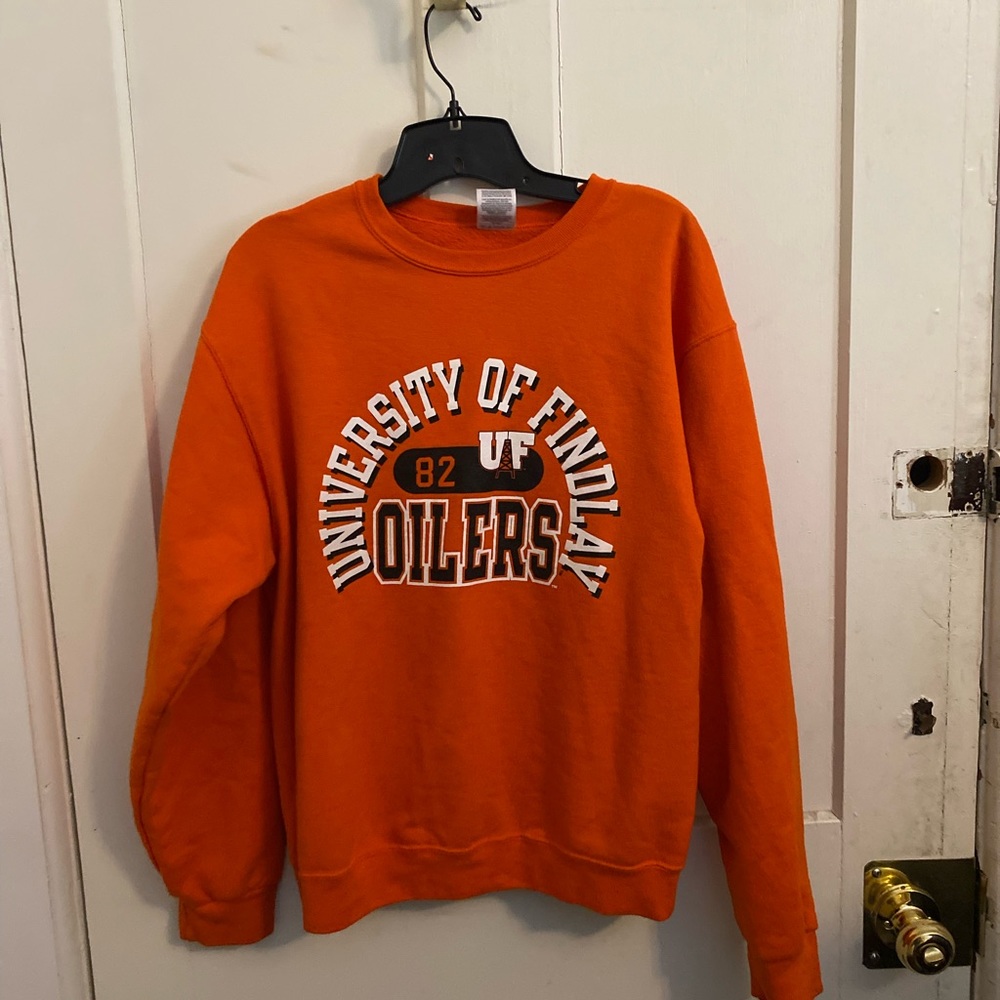 Jerzees Sz L university of Findlay Crewneck